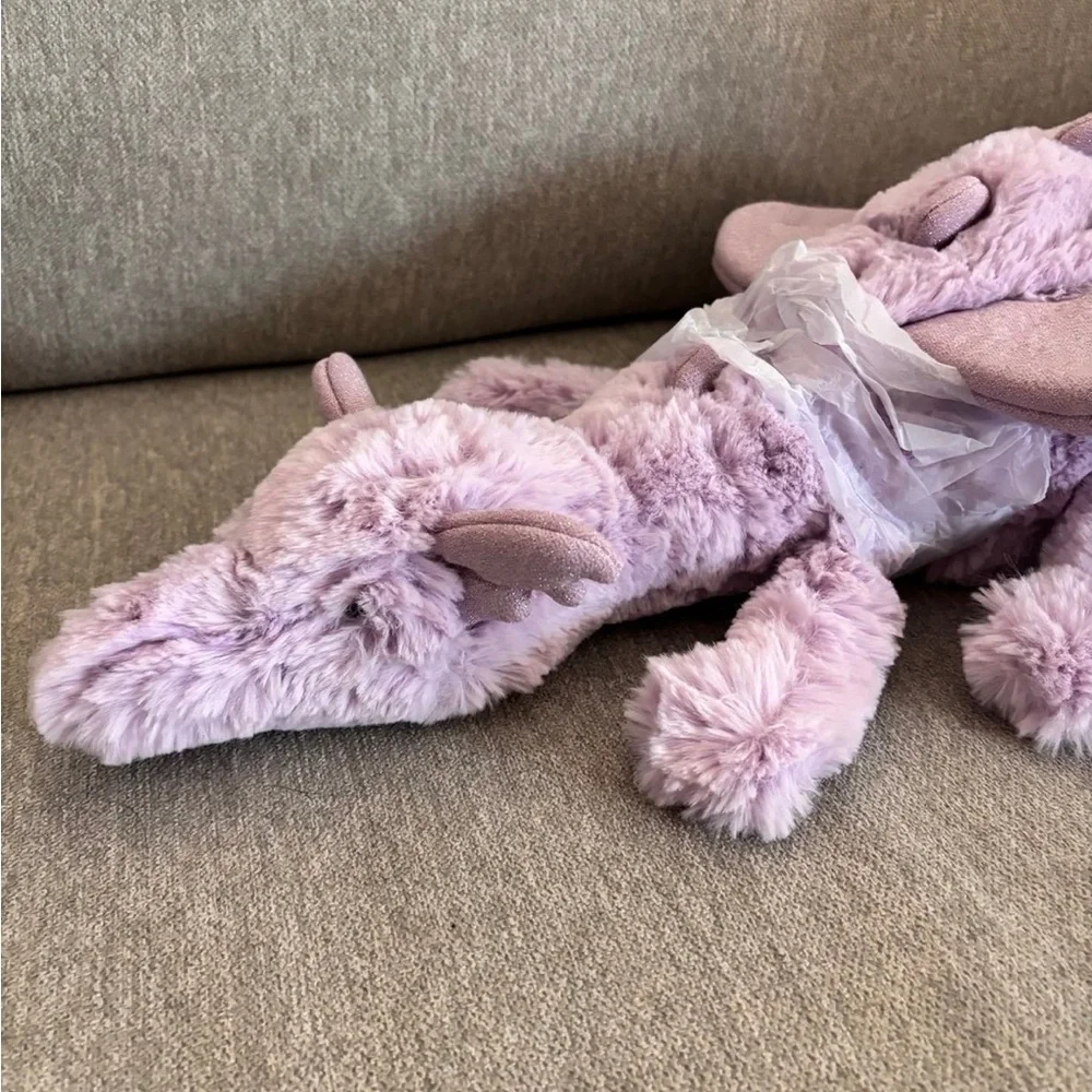 Jellycat LARGE Lavender Dragon - Picture 2 of 6